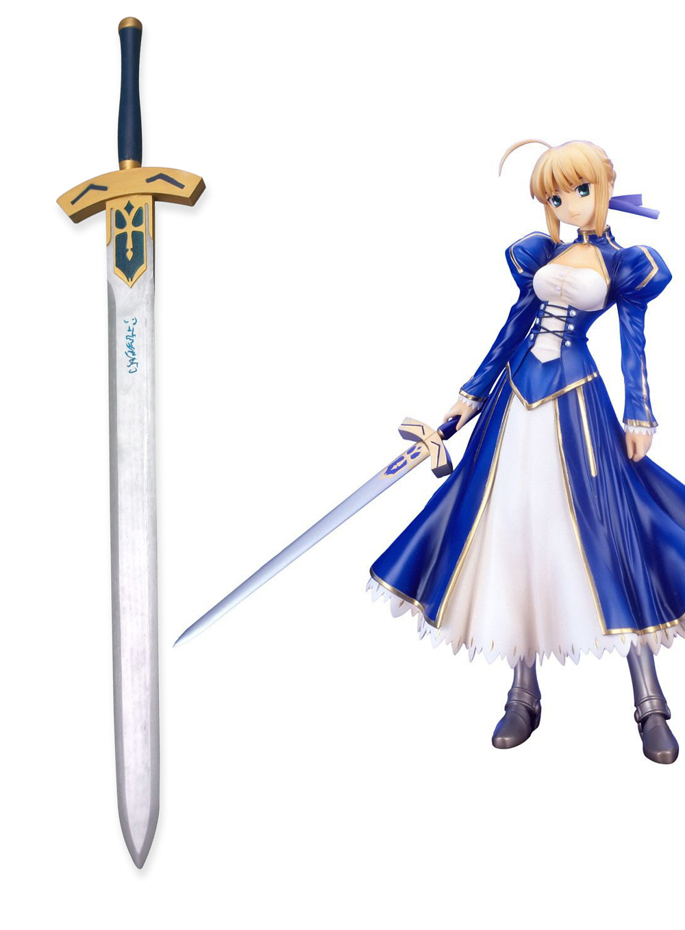 Fate stay night Saber Excalibur Cosplay Sword Wooden Weapons